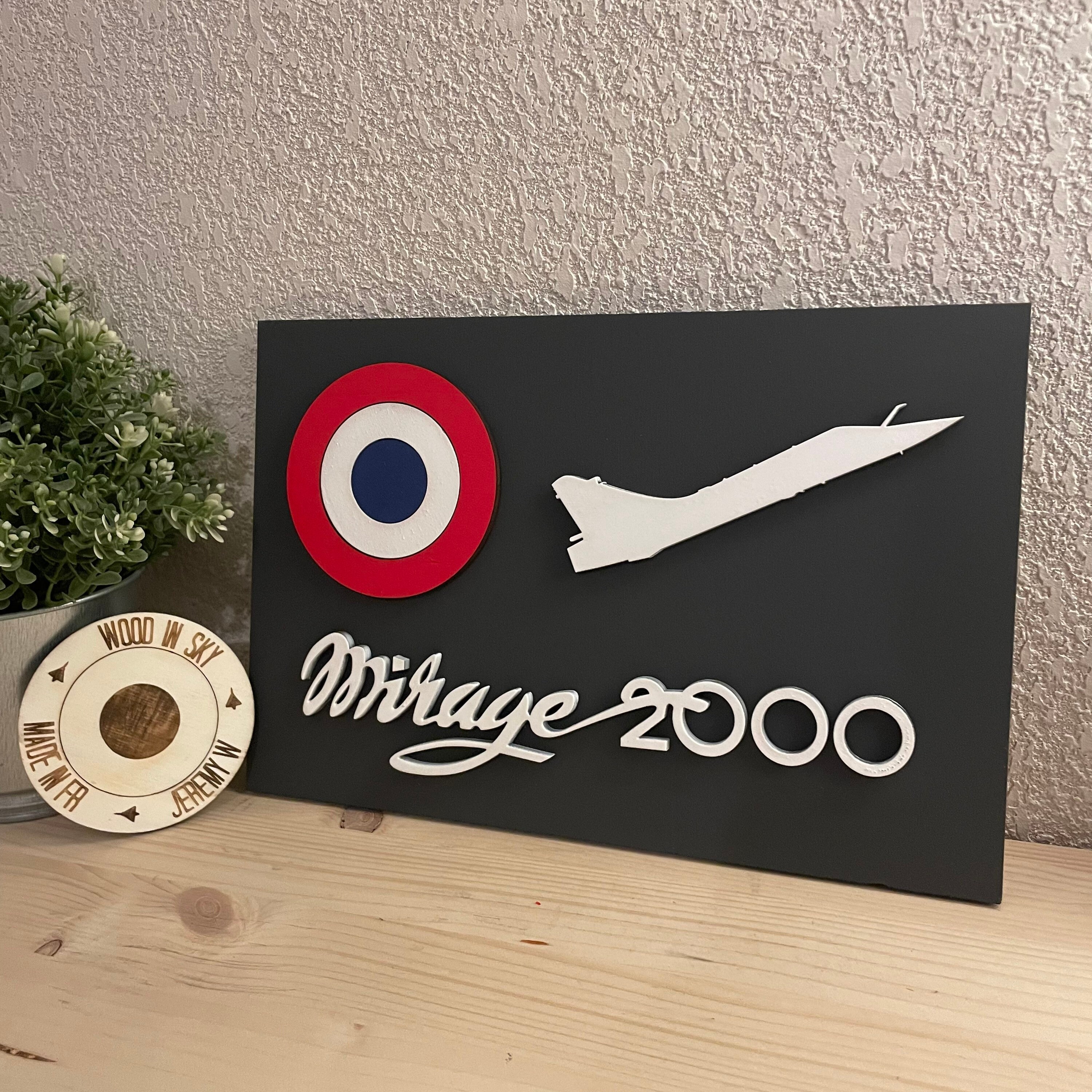 Mirage 2000 Sous Cocarde + Inscription