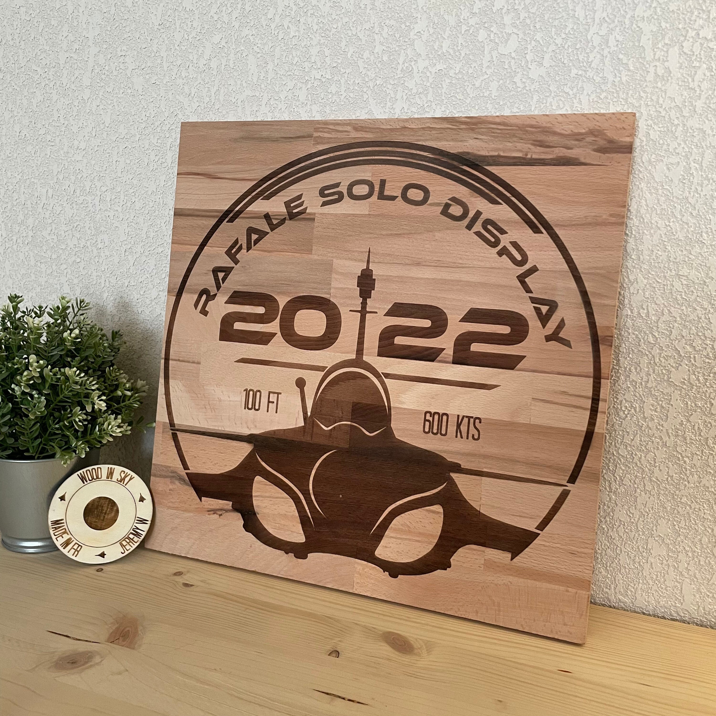 Rafale Solo Display Hêtre 001