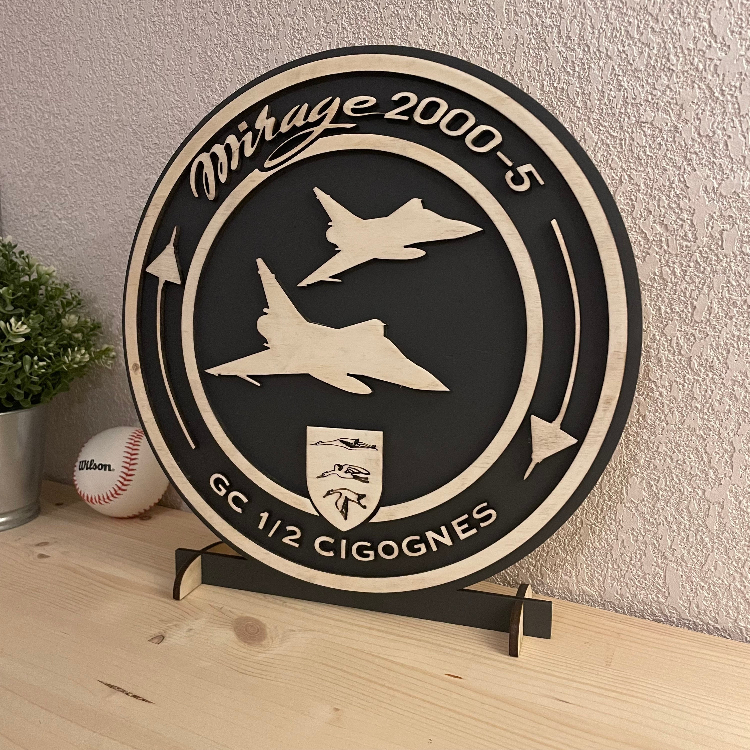 Mirage 2000 Gc 1/2 Cigognes avec Support