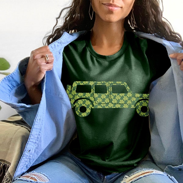 St Patricks Day 4-Door Truck Shirt | Shamrock Tee | St Paddys Day Shirt | St Pattys Day Shirt | St Patricks Day Unisex T-Shirt