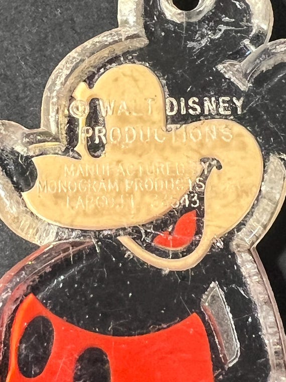 Mickey Mouse Keychain part - image 3