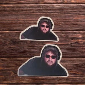 CASEOH Valentinstag süße Herz Brille STICKER, wasserdicht, Geschenk, Gaming, Gamer, twitch,