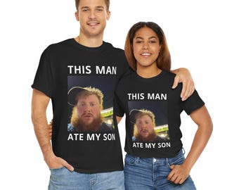 CaseOh 'Ate My Son' Meme Shirt, Funny Twitch Gamer Tee