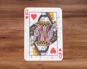 Yellowjackets Queen Card & Antler Queen TV Show Vinyl Sticker - Waterproof and Long-lasting!