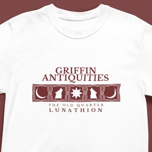 Griffin Antiquities Tee - Vintage Crescent City T-Shirt