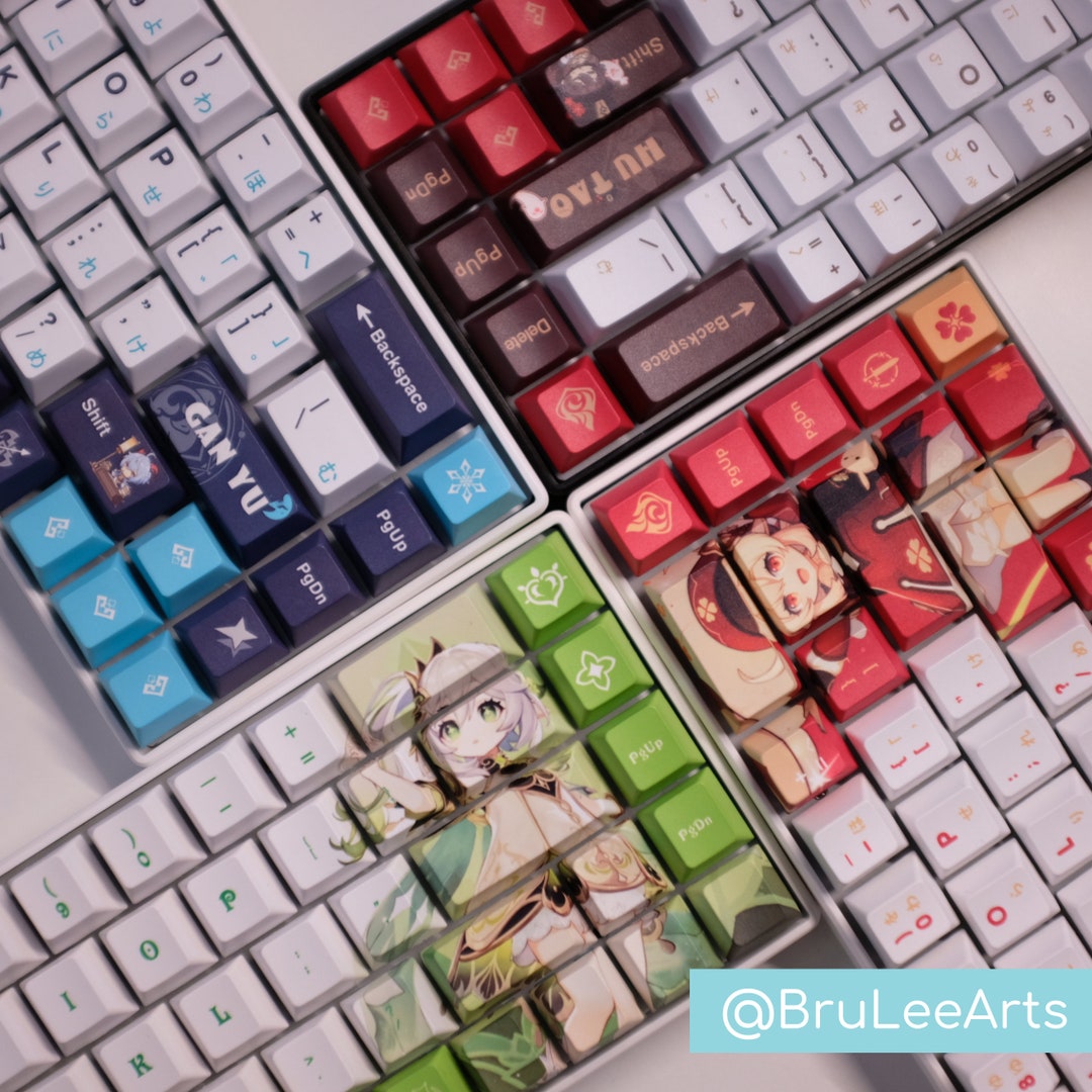 Custom Built Genshin Impact Keyboards Etsy UK