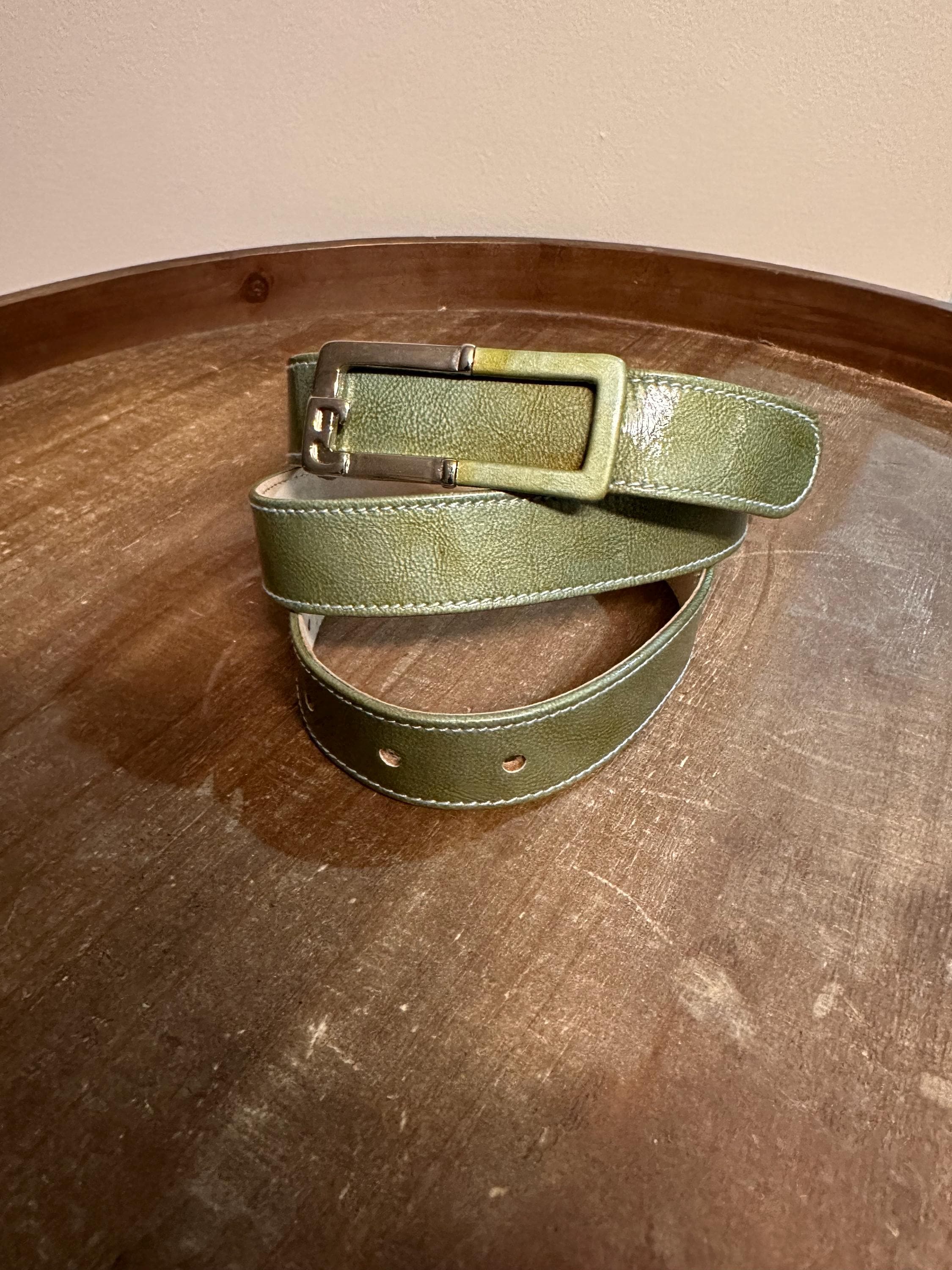 Escada hunter green patent belt ESCADA Green Belts for Women for sale | eBay main image 3