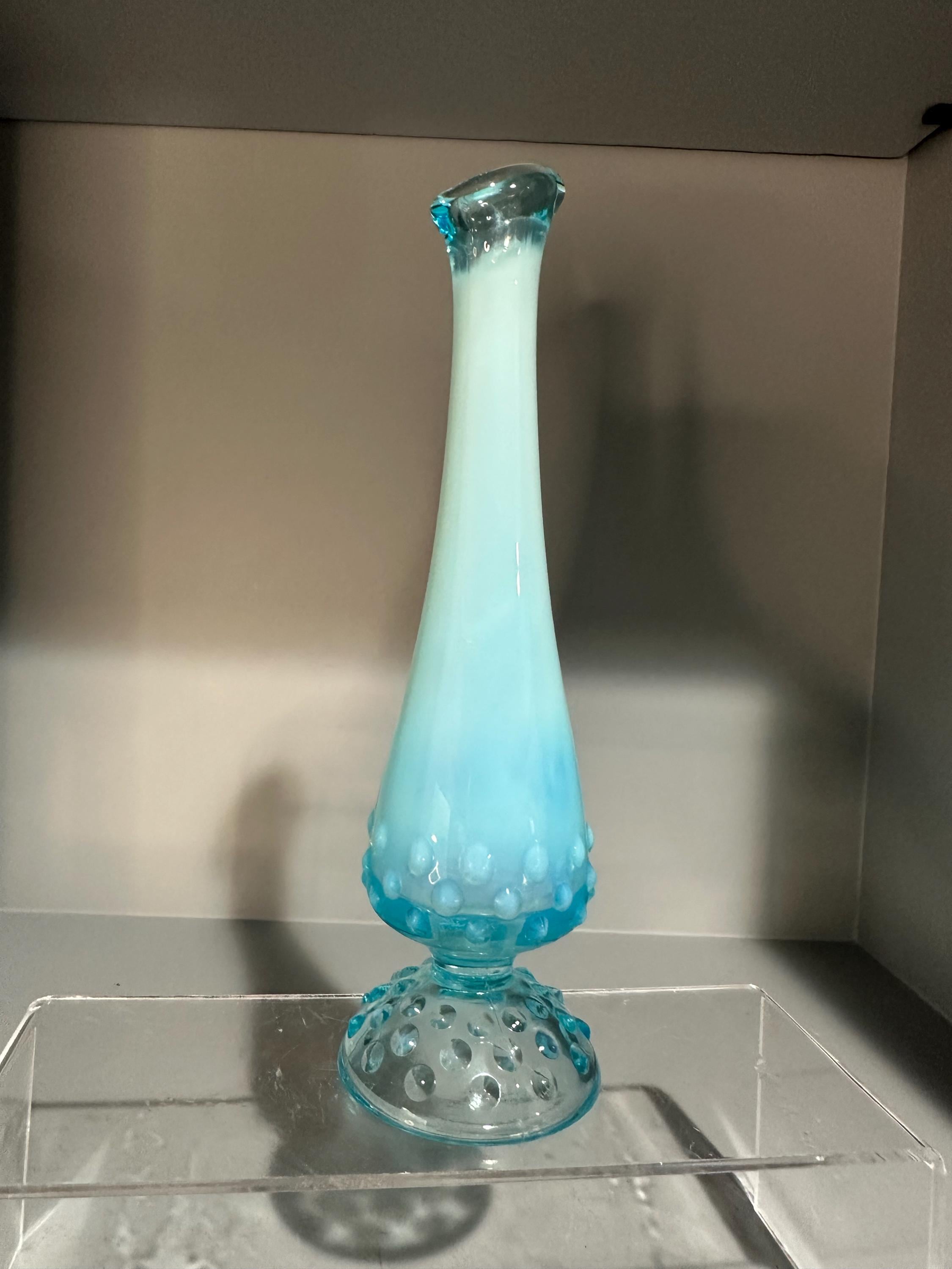 Fenton Blue Opalescent - Etsy