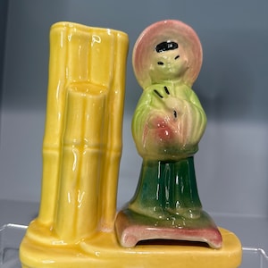 Vase vintage en poterie Shawnee