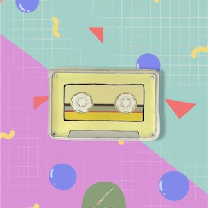 Cassette Tape Retro Pin