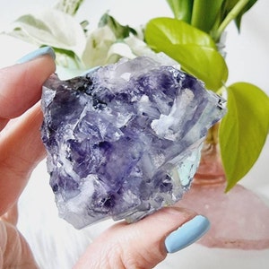 Raw YaoGangXian Fluorite Specimen Crystal | New Home crystals | Fluorite gift gemstone