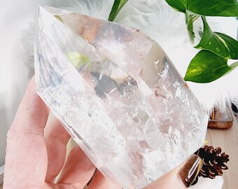 クリアクォーツフリーフォーム - レインボー - Etsy 日本
