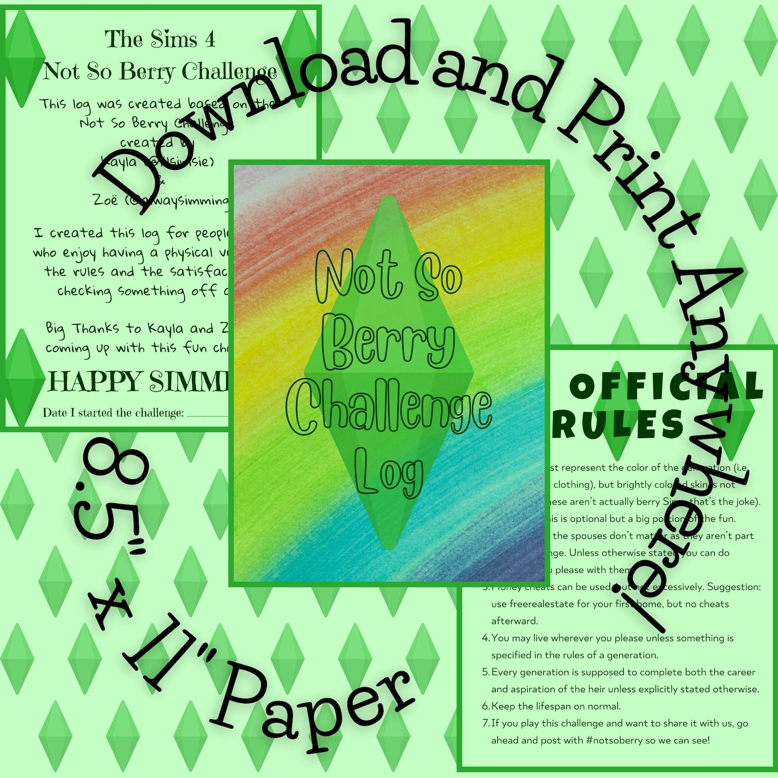 Sims 4 Not So Berry Challenge - uhpr940