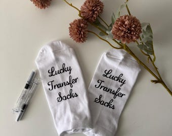Calcetines de apoyo para la FIV, regalo para la fertilidad
