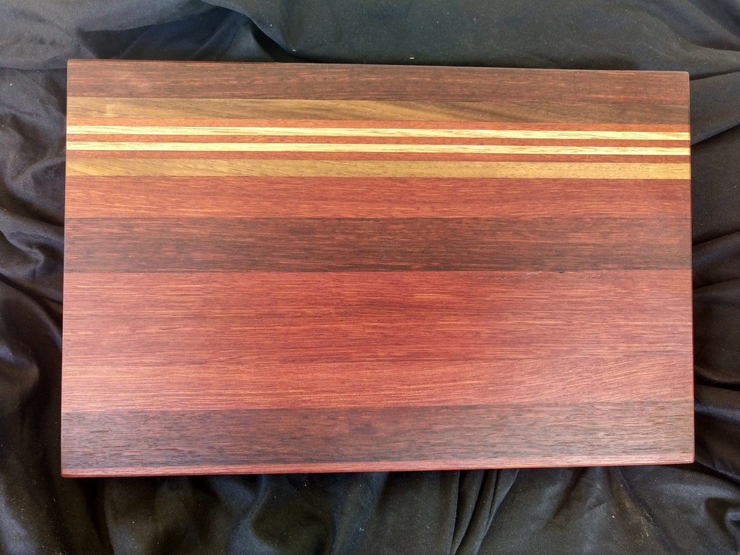 Edge Grain Jarrah Cutting Board Etsy Australia