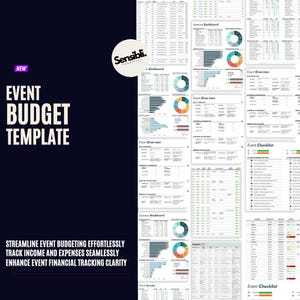 Event Planner Spreadsheet Party Planning Spreadsheet Google Sheets Excel Budget Tracker Google Sheets Organizer Editable Planner Template