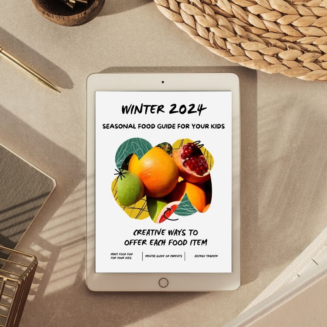 Kids Food Guide Winter 2024 Digital Download, Healthy Eating, Food ...