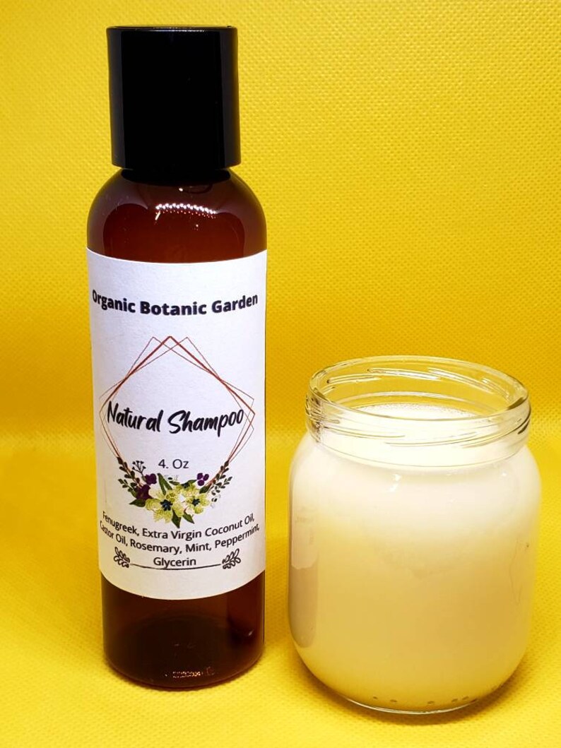 Natural Hair Growth Shampoo and Conditioner 100 Organic and Herbal