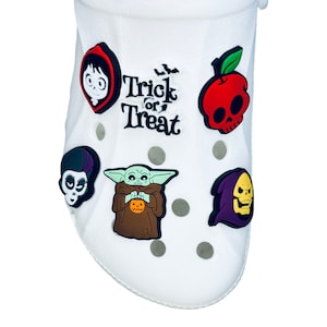 Halloween Trick or Treat Chaussures Charmes Sabot pour Chaussures Épingles et Bracelet Breloques bracelet Sandales Sandales