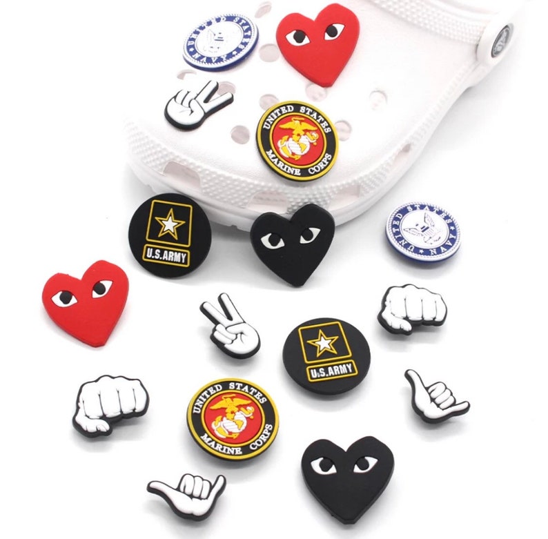 hypebeast crocs charms