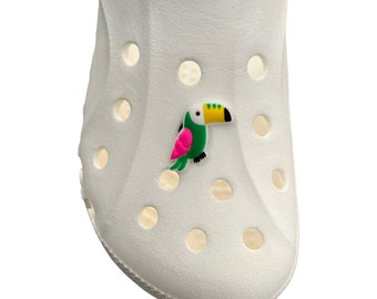 Toucan Bird shoe charms Pins Charms Clog for Shoes charms Pin for shoes and sandals