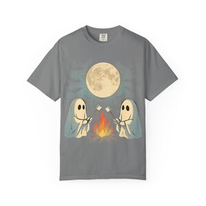 Cozy Campfire Ghosties- Comfrt Colors T-Shirt image 6