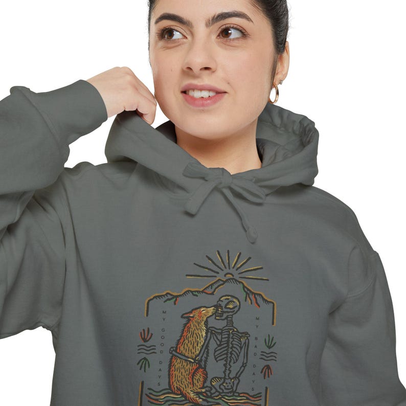 Comfrt Colors Unisex Garment-Dyed Hoodie image 7