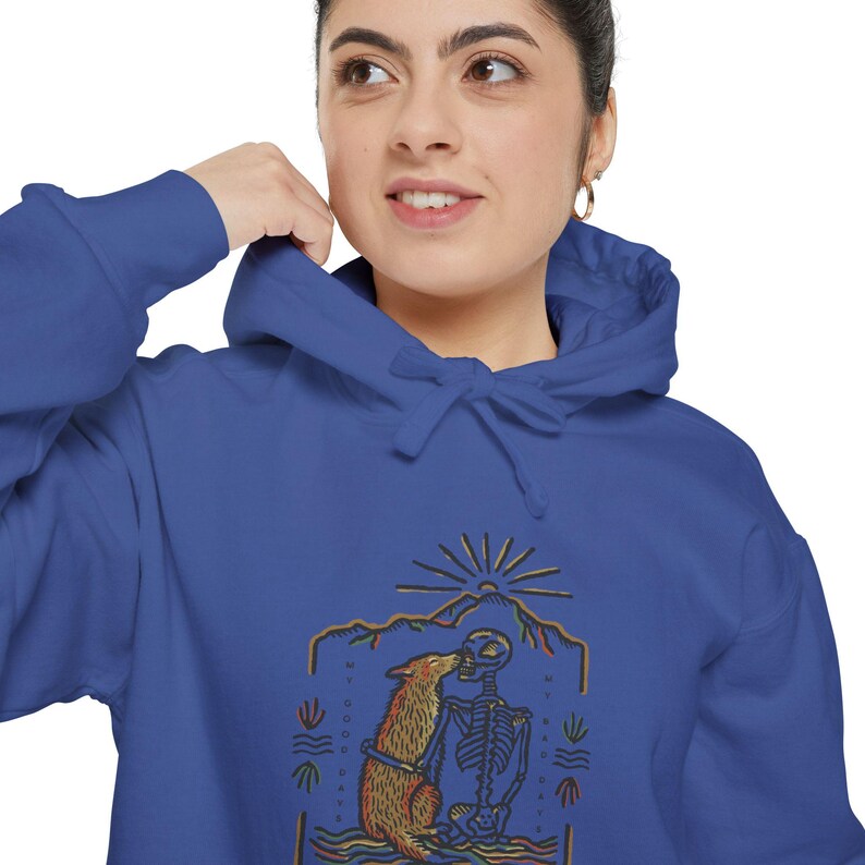 Comfrt Colors Unisex Garment-Dyed Hoodie image 9
