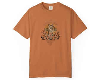 Desert Coyote Graphic Tee- Comfort Colors