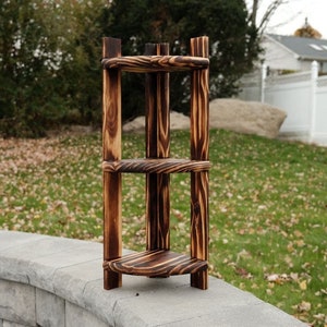 Wooden Corner Shelf (MADE TO ORDER)