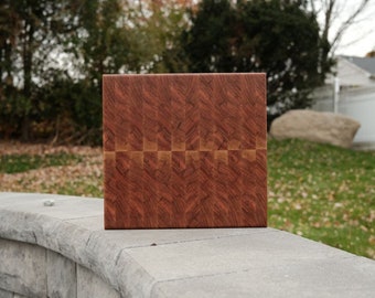 Tabla de cortar Cherry Endgrain (HECHO A PEDIDO)