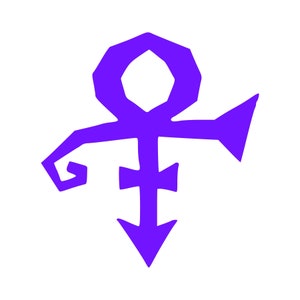 Prince Rogers Nelson Get Off Love Symbol Vinyl Decal - Buy 1 Get 1 Free