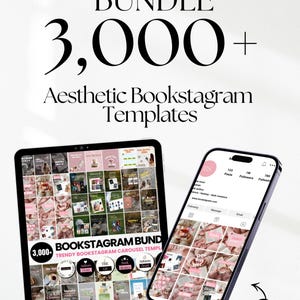 Bookstagram Bundle Templates 3000+ Canva Instagram Posts Aesthetic Bookish Carousels for Reviews, TBR, Wrap-Ups & Dark Academia Bookstagram Bundle Templates 1100+ Instagram Carousel Posts Book Lovers Aesthetic Canva Book Review Dark Academia Romance Book TBR Templates