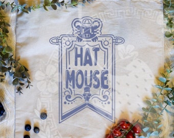 Hat Mouse Tote Bag