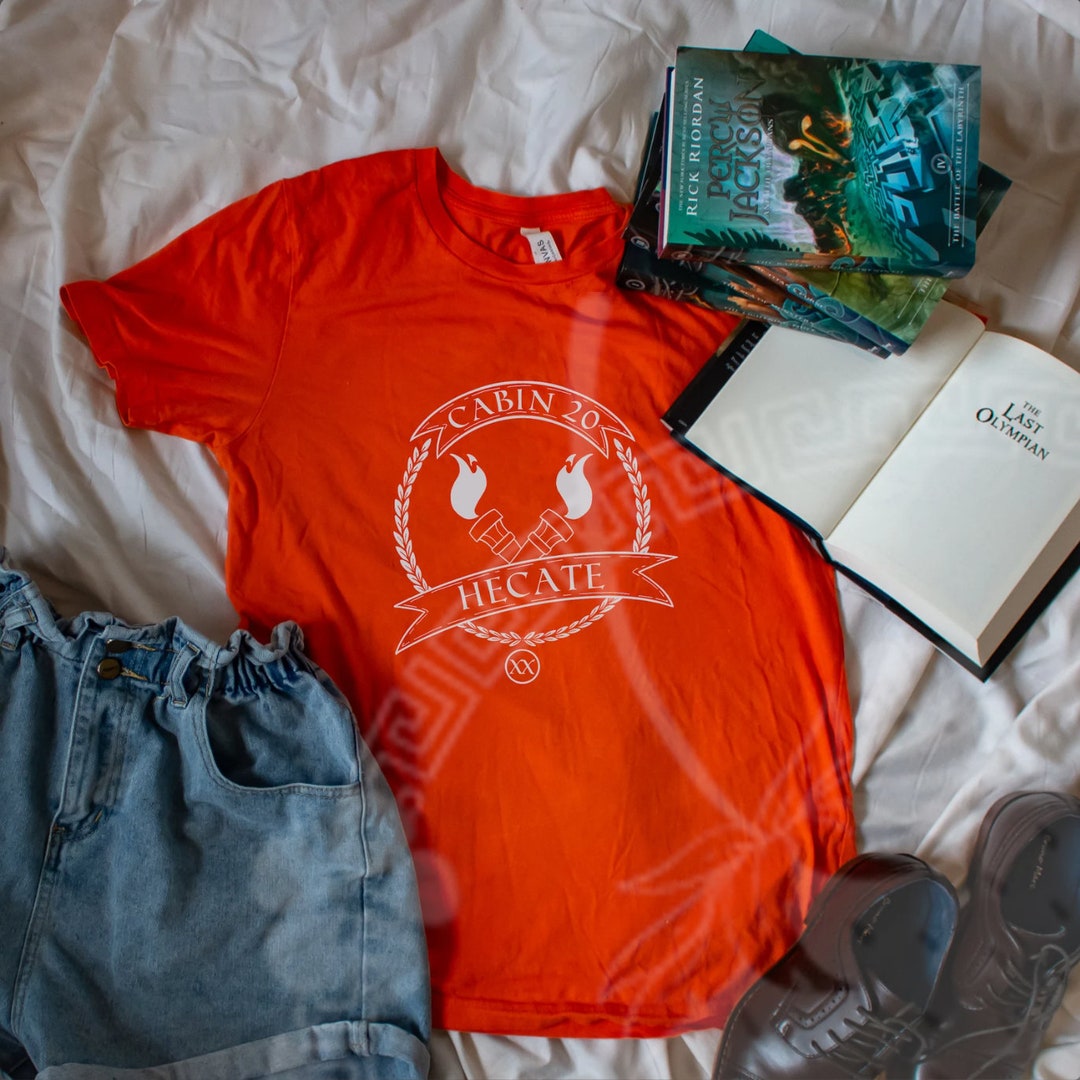 UNISEX Camp Half Blood Cabin Shirts Inspired by Percy Jackson 