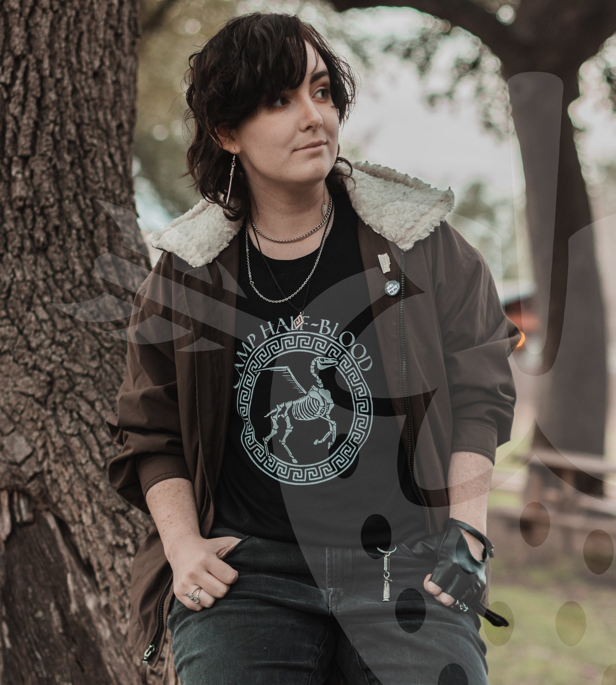 Nico di Angelo Goth Hades Camp Half Blood Shirt 2 Essential T-Shirt for  Sale by allarica