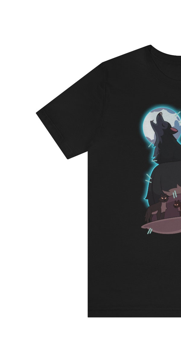 Hunter's Wolf Shirt Owl House Etsy