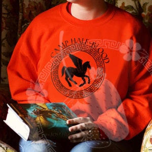 Camp Halfblood Percy Jackson TV show design Sweatshirt