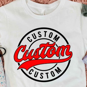 Custom Team Spirit svg | Maßanfertigung | Sonderanfertigung svg | Sport svg | Custom Team svg | Personalisierte | Ai/svg/png/dxf/eps| Silhouette| Cricut
