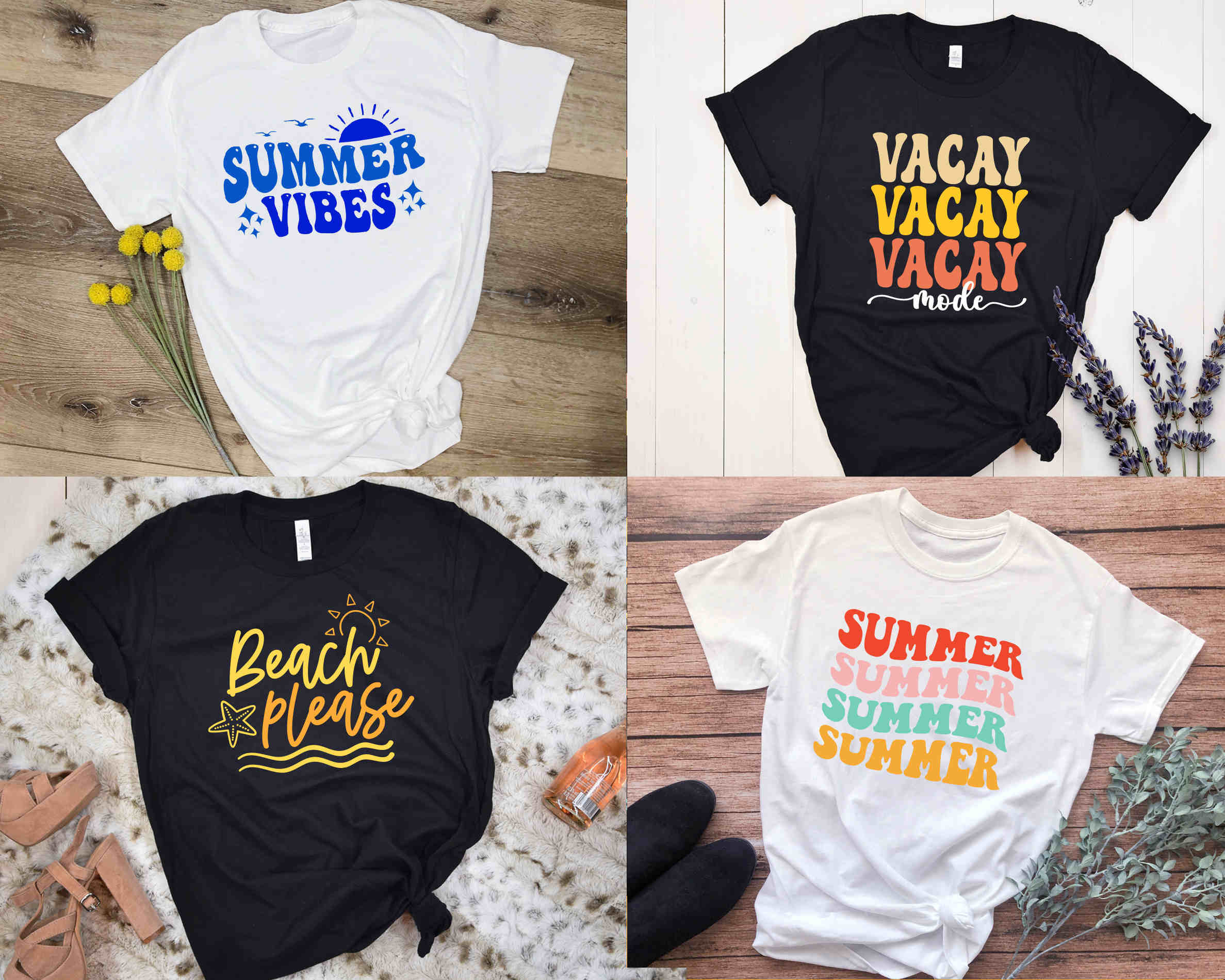 Summer Svg Bundle | Beach Svg | Summertime | Beach Quotes | Summer ...