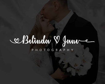 Signature Logo, Photographer Logo, Watermark Logo, Handwritten Signature Logo, Wedding Photography, Script Logo, Signature Logo Template