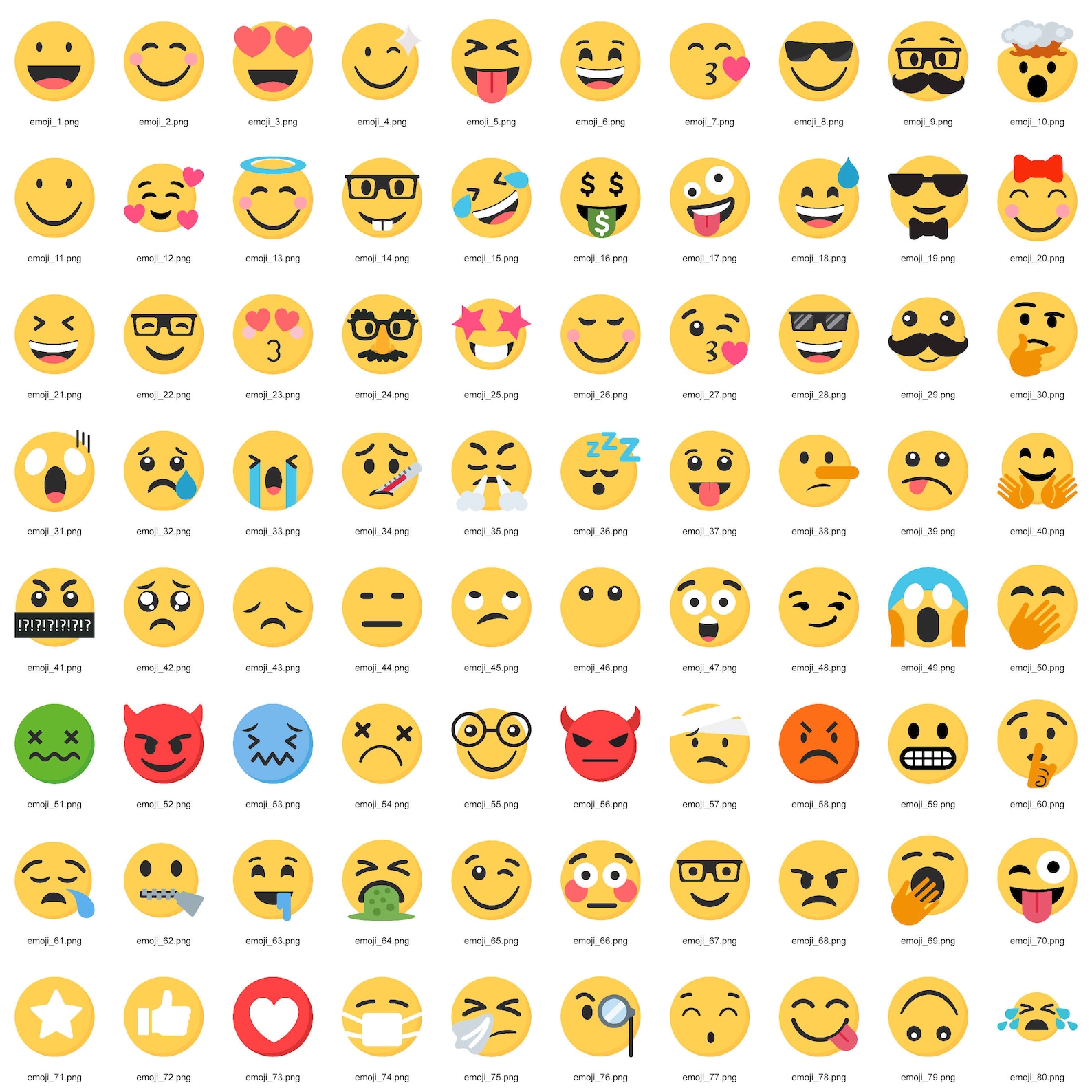 80 emoji svg bundle emoji shirt halloween shirt emoji t etsy