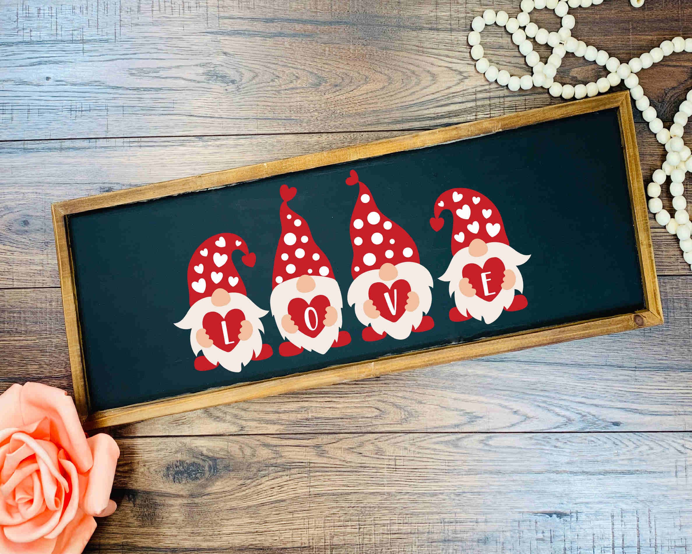 Valentines Svg | Gnome Svg Bundle | Valentines Gnomes Svg | Hand Drawn ...