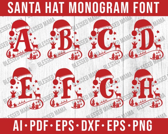 Christmas monogram Clearance