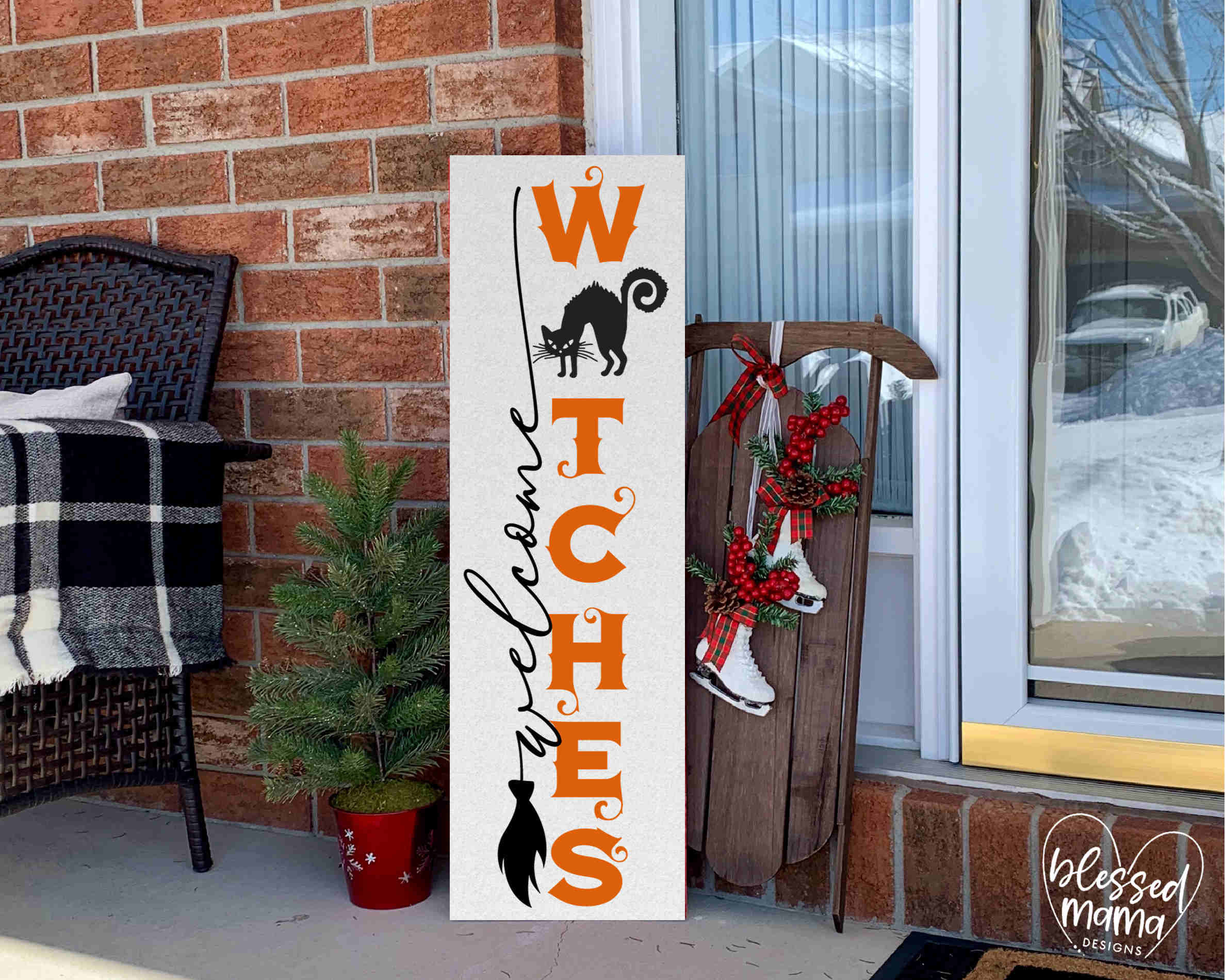 Halloween Porch Sign SVG Bundleporch Sign Svghalloween Etsy