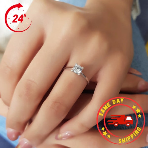 Fake Engagement Ring Etsy