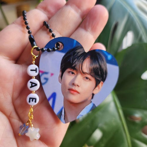 BTS Keychain GQ Magazine Cover Photo Kpop | V | Jimin | Jungkook