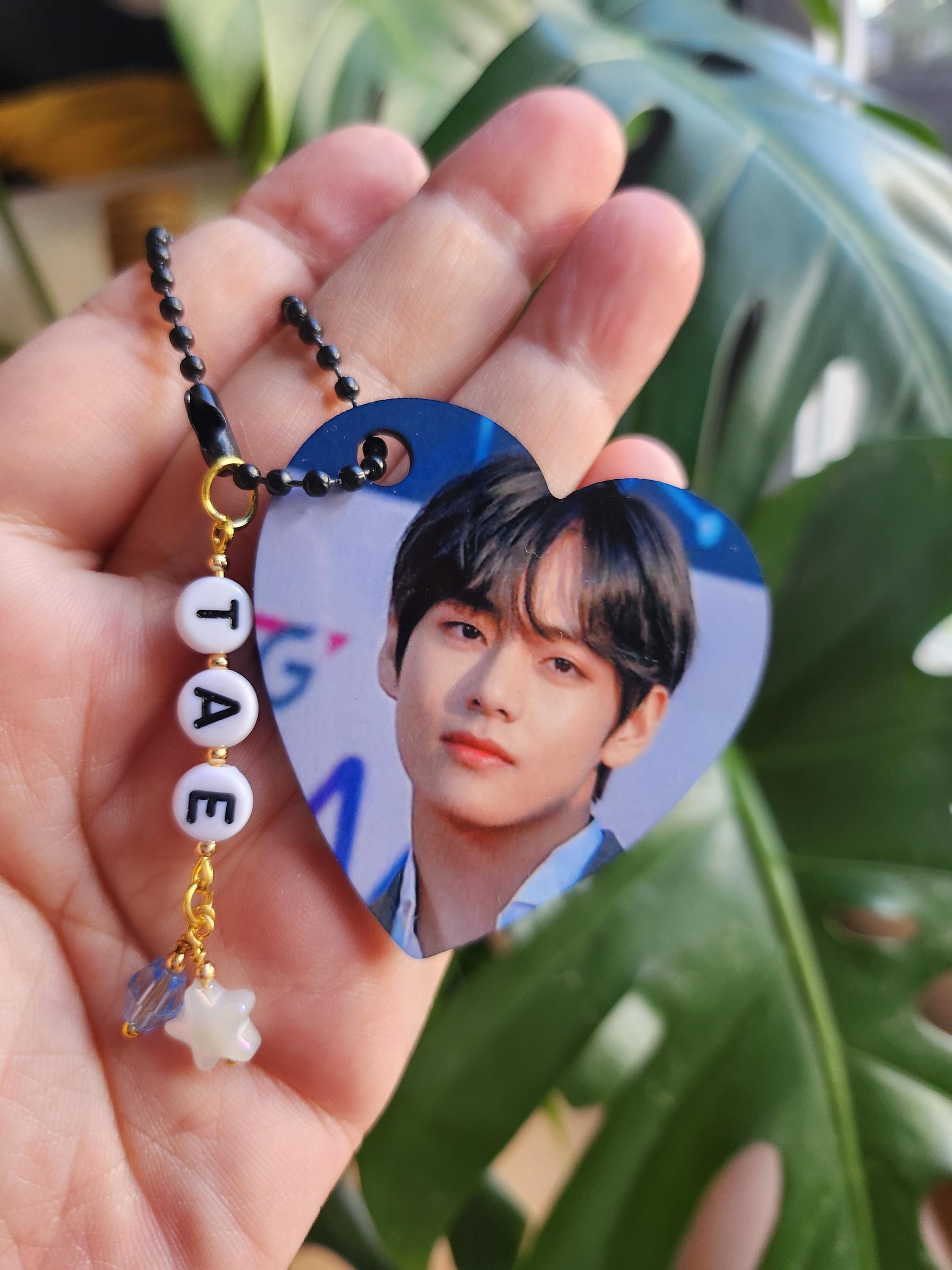 BTS BIGINS テヒョン キーホルダー Taehyung Bts Taehyung Keychain - Etsy