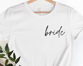 Bride Shirt Bride to Be Shirt Bride T-shirt Bride T Shirt Bride Shirt Bride Gift Ideas Bridal Party Ideas Bachelorette Party Shirt Bride Tee