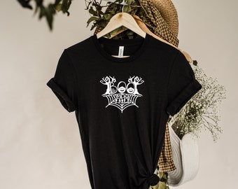 Boo Yall T-Shirt, Halloween T-shirt, Cute Halloween Shirt, Gift For Halloween, Halloween Party T-shirt, Halloween Tee